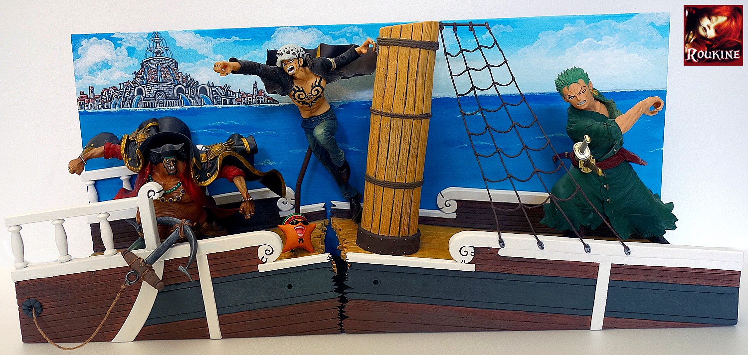 saint seiya chevaliers du zodiaque roukine diorama One Piece
